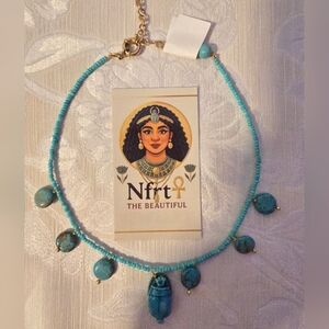 Turquoise Beaded Necklace